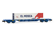 HN6594 - N - Containertragwagen, El Mosca, Comsa, Ep. VI